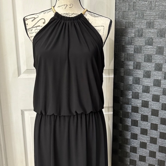 MSK Solid black necklace dress, size XL - Picture 5 of 6